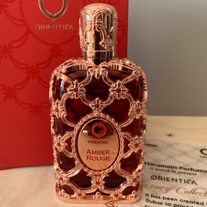 Perfume Orientica Amber Rouge Luxury - Imagen 2