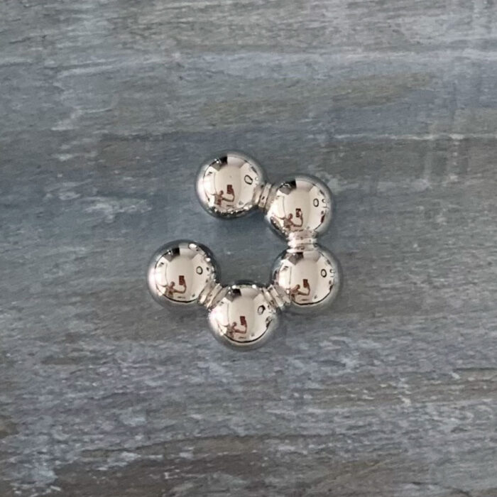 Earcuff plateados