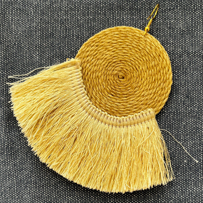 Aretes Artesanales Flecos - Imagen 4