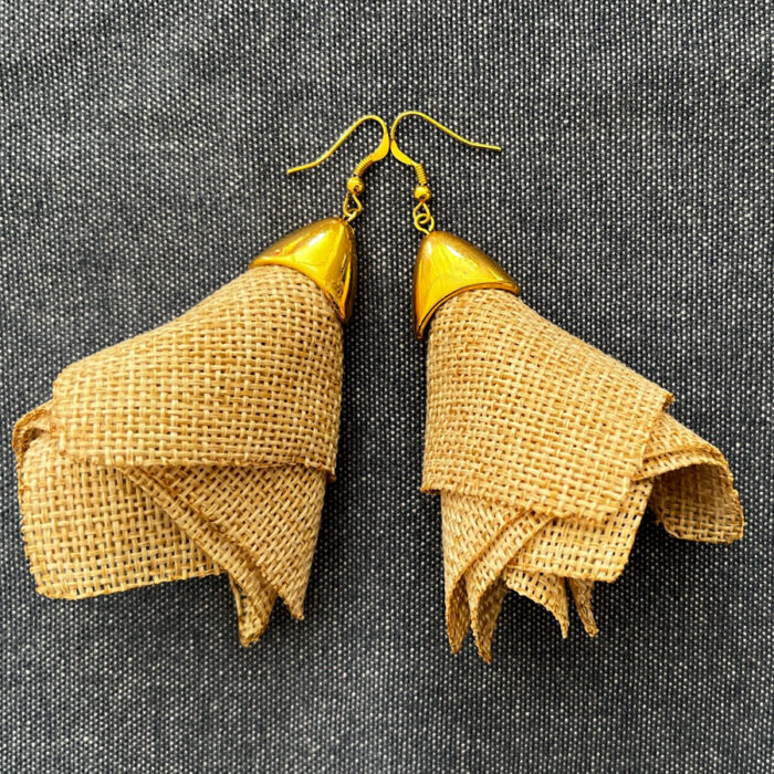 Aretes Artesanales Campana - Imagen 2