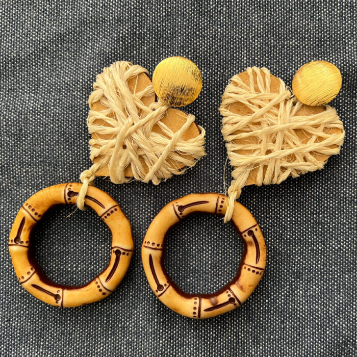 Aretes Artesanales Corazón