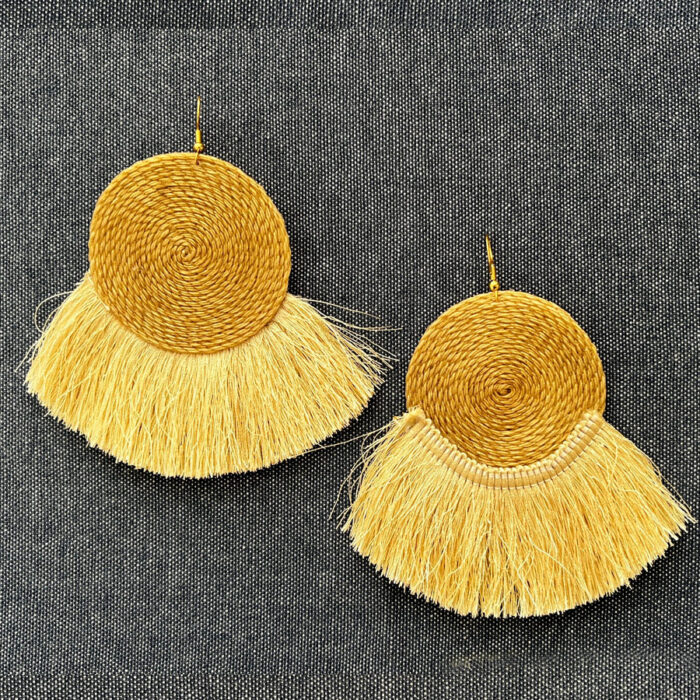 Aretes Artesanales Flecos